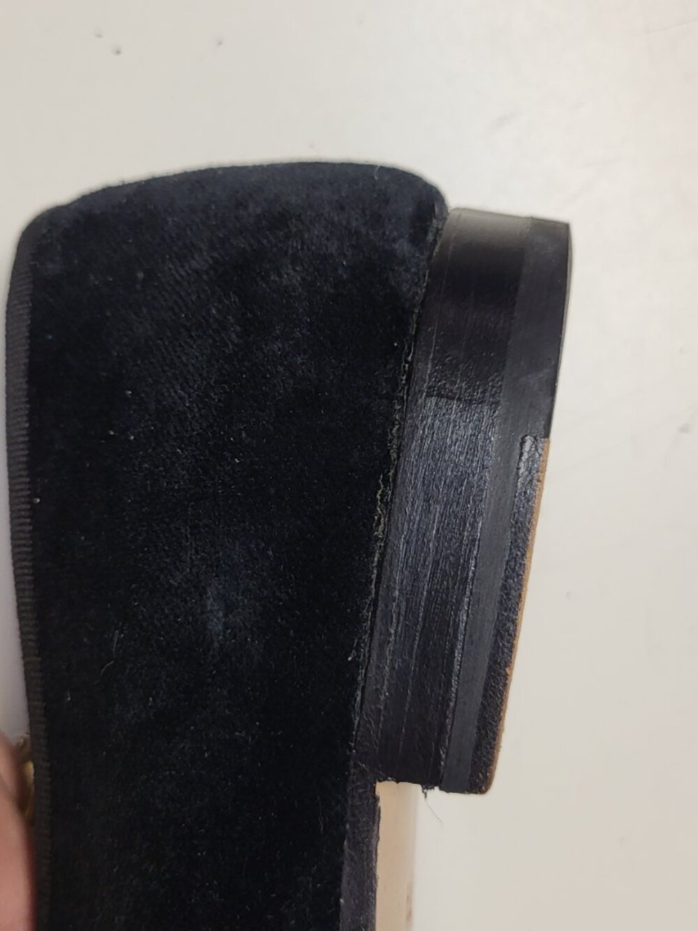STUBBS & WOOTTON Velvet Loafers Size 7.5 - Picture 6 of 11